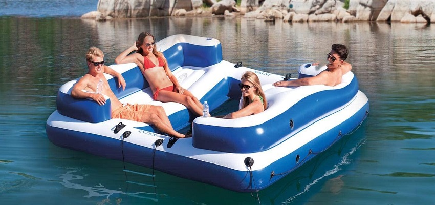 Floating island water toys online